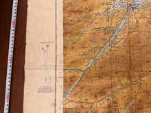 Load image into Gallery viewer, Original WW2 British Army RAF Navy Base Map of Scotland - The Eastern Highlands - The Militaria Shop