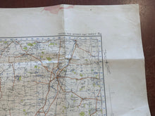 Load image into Gallery viewer, Original WW2 British Army OS Map of Great Britain - Bedford - The Militaria Shop