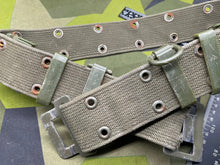 Load image into Gallery viewer, Good Size Heavy Duty Canvas Army Belt 40" Waist - The Militaria Shop