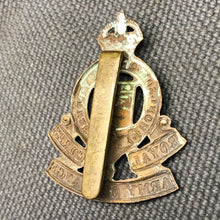 Load image into Gallery viewer, Original WW2 British Army Cap Badge - Royal Army Ordnance Corps - The Militaria Shop