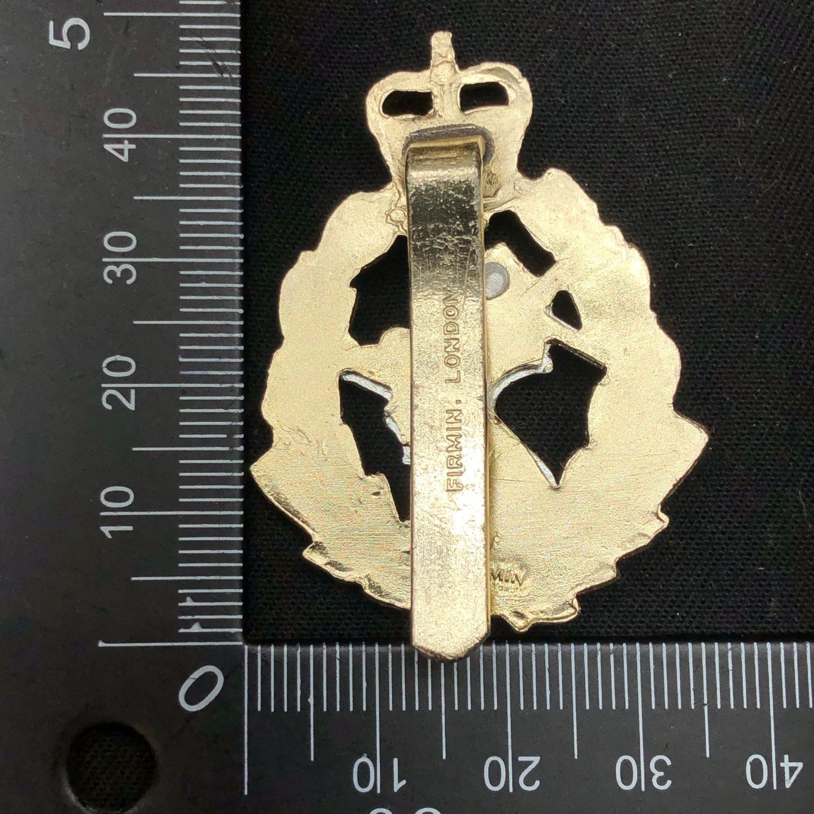 Genuine British Army Cap Badge - Royal Army Dental Corps - The Militaria Shop