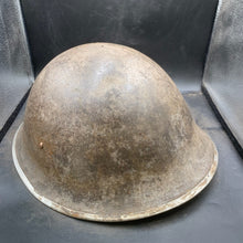 Load image into Gallery viewer, Original WW2 British/Canadian Army Mk3 "Turtle" Combat Helmet - The Militaria Shop