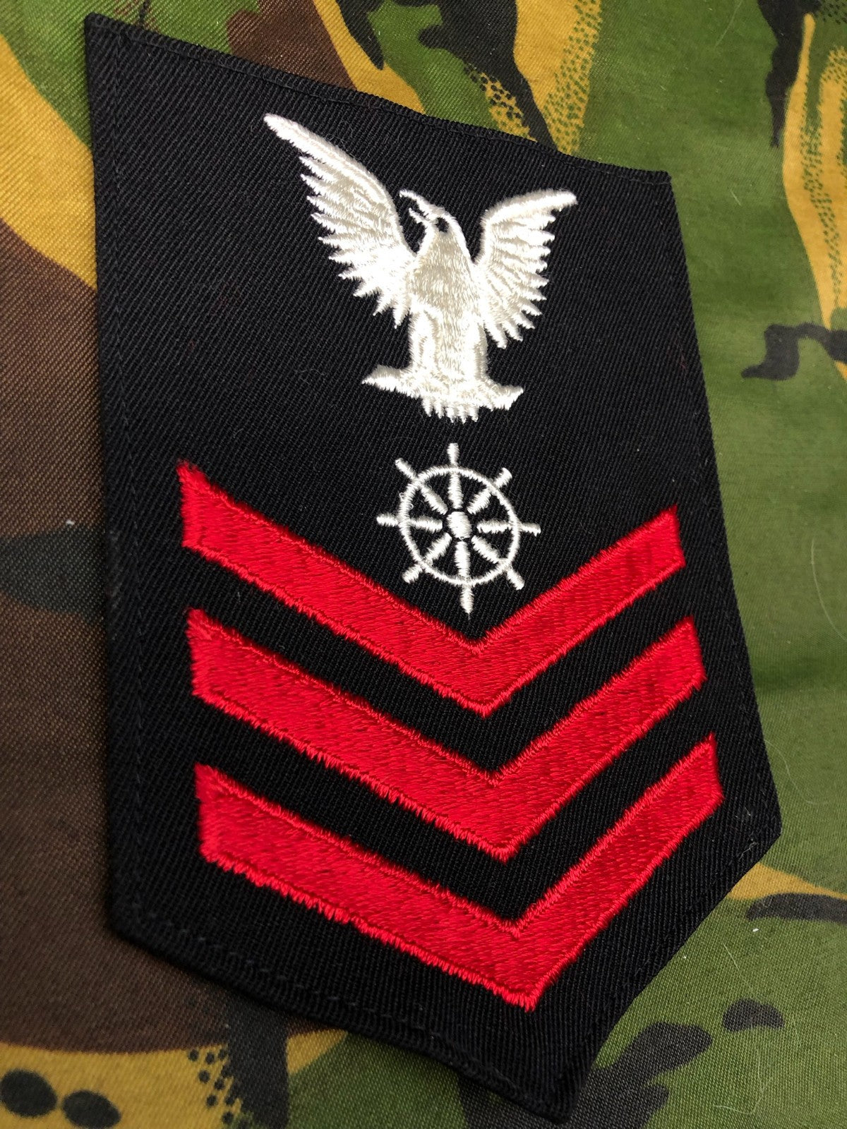 Genuine US Navy Quatermaster Patch / Badge - The Militaria Shop