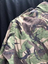 Load image into Gallery viewer, Vintage British Army Surplus Camouflaged Combat DPM Jacket - Size 180/96 - The Militaria Shop