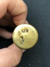 Charger l'image dans la galerie, Original WW1 British Army Brass Oil Bottle - SMLE Lee Enfield - EFD Marked - The Militaria Shop