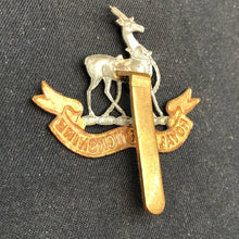 Load image into Gallery viewer, Original WW2 British Army Cap Badge - Royal Warwickshire Regiment - The Militaria Shop