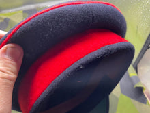 Load image into Gallery viewer, Original British Army REME Peaked Cap - Size 55cm - The Militaria Shop