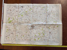 Load image into Gallery viewer, Original WW2 British Army GSGS OS Map of England & Wales - Bedford - The Militaria Shop