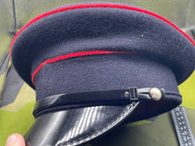 Charger l'image dans la galerie, Original British Army Royal Engineers Peaked Cap - 54cm - The Militaria Shop