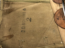 Load image into Gallery viewer, Original WW2 British Army 37 Pattern Despatch Riders High Sided Spats 1943 Dated - The Militaria Shop