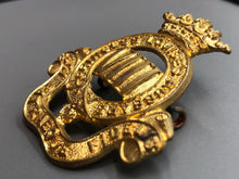 Charger l'image dans la galerie, Original Army Cap Badge - Johan Willem Friso Regiment Netherlands - The Militaria Shop