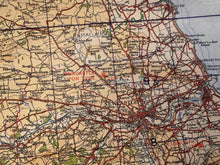 Load image into Gallery viewer, Original WW2 British Army RAF Navy Base Map of England - South West - Cornwall - The Militaria Shop