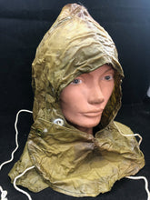 Load image into Gallery viewer, Original WW2 Canadian Army Camouflaged Smock Anti-Gas Hood - The Militaria Shop