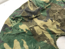 Charger l'image dans la galerie, Original US Army Vietnam War Era M1 Camo Helmet Cover - Local Find - Combat Worn - The Militaria Shop