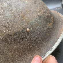 Load image into Gallery viewer, Original WW2 British/Canadian Army Mk3 "Turtle" Combat Helmet - The Militaria Shop