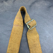 Load image into Gallery viewer, Original WW2 British Army Helmet Late Pattern Elasticated Chinstrap - The Militaria Shop