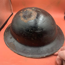 Charger l'image dans la galerie, Original WW2 British Home Front Civil Defence Fire Brigade FB Helmet - Complete - The Militaria Shop