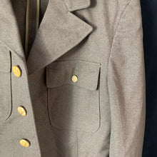 Lade das Bild in den Galerie-Viewer, Original WW2 US Army Class A Dress Jacket 1942 - Private Ryan Prop - 38" Long - The Militaria Shop
