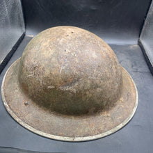 Load image into Gallery viewer, Original WW2 British Army Mk2 "Brodie" Combat Helmet - The Militaria Shop