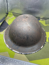 Load image into Gallery viewer, Original WW2 British Home Front Warden's Helmet Shell - The Militaria Shop