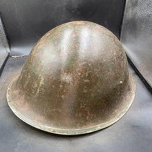 Load image into Gallery viewer, Original WW2 British/Canadian Army Mk3 "Turtle" Combat Helmet - The Militaria Shop