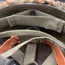 Load image into Gallery viewer, Genuine Dutch Army M53 Euroclone of US M1 Camouflaged Helmet & Liner Set - The Militaria Shop