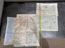 Load image into Gallery viewer, Original WW2 British Army GSGS Map of England & Wales 4/5 Maps Combined Together - The Militaria Shop