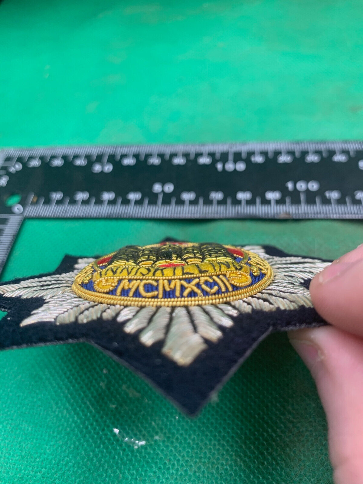 British Army Bullion Embroidered Blazer Badge - Royal Dragoon Guards - The Militaria Shop