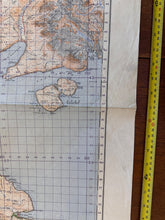 Load image into Gallery viewer, Original WW2 British Army GSGS Map of Scotland - Cuillins, Rhum & Canna - The Militaria Shop