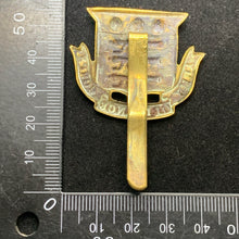 Load image into Gallery viewer, Original WW1 British Army Cap Badge - Army Ordnance Corps AOC - The Militaria Shop