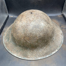 Load image into Gallery viewer, Original WW2 British Army Mk2 "Brodie" Combat Helmet - The Militaria Shop