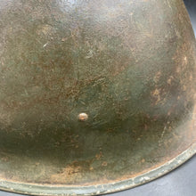 Load image into Gallery viewer, Original WW2 British/Canadian Army Mk3 "Turtle" Combat Helmet - The Militaria Shop