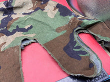 Load image into Gallery viewer, Original US Army M1 Camo Helmet Cover - Vietnam Found - Combat Worn - The Militaria Shop