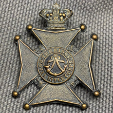 Load image into Gallery viewer, British Army Victorian King's Royal Rifle Corps (K.R.R.C.) Militia Cap Badge - The Militaria Shop
