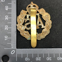 Charger l'image dans la galerie, Original WW2 British Army Cap Badge - Auxiliary Territorial Service - The Militaria Shop