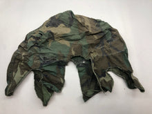 Load image into Gallery viewer, Original US Army Vietnam War Era M1 Camo Helmet Cover - Local Find - Combat Worn - The Militaria Shop