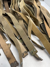 Load image into Gallery viewer, Bulk Lot of 24 WW2 British Army 37 Pattern Shoulder Straps - The Militaria Shop