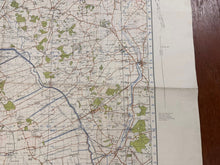 Load image into Gallery viewer, Original WW2 British Army GSGS OS Map England - Lincoln - The Militaria Shop