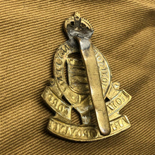 Load image into Gallery viewer, Original WW2 British Army Royal Army Ordnance Corps RAOC Cap Badge - The Militaria Shop