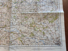 Load image into Gallery viewer, Original WW2 British Army OS Map of Great Britain - Kington - The Militaria Shop