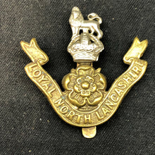 Load image into Gallery viewer, Original WW2 British Army Cap Badge - Loyal Regiment (North Lancashire) - The Militaria Shop