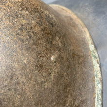 Load image into Gallery viewer, Original WW2 British/Canadian Army Mk3 "Turtle" Combat Helmet - The Militaria Shop