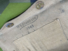 Charger l'image dans la galerie, Original WW2 British Army Issue 37 Pattern Map Case - 1943 Dated - The Militaria Shop