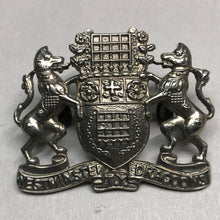 Load image into Gallery viewer, Original WW1 British Army Westminster Dragoons Cap Badge - The Militaria Shop