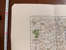 Load image into Gallery viewer, Original WW2 British Army GSGS OS Map of Great Britain - Stoke on Trent - The Militaria Shop