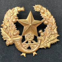 Load image into Gallery viewer, Original WW2 British Army Cap Badge - Cameronians (Scottish Rifles) - The Militaria Shop