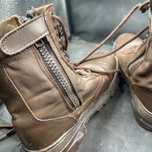 Load image into Gallery viewer, Army Brown Leather High Top Combat Boots - Size EU 37 - UK 4 - The Militaria Shop