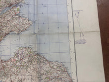 Load image into Gallery viewer, Original WW2 British Army RAF Navy Base Map of Scotland - The Forth, Clyde & Tay - The Militaria Shop