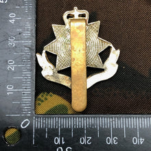Load image into Gallery viewer, Genuine British Army Brass Cap Badge - East Surrey Regiment - The Militaria Shop