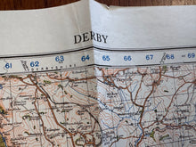 Load image into Gallery viewer, Original WW2 British Army OS Map of Great Britain - Debry - The Militaria Shop
